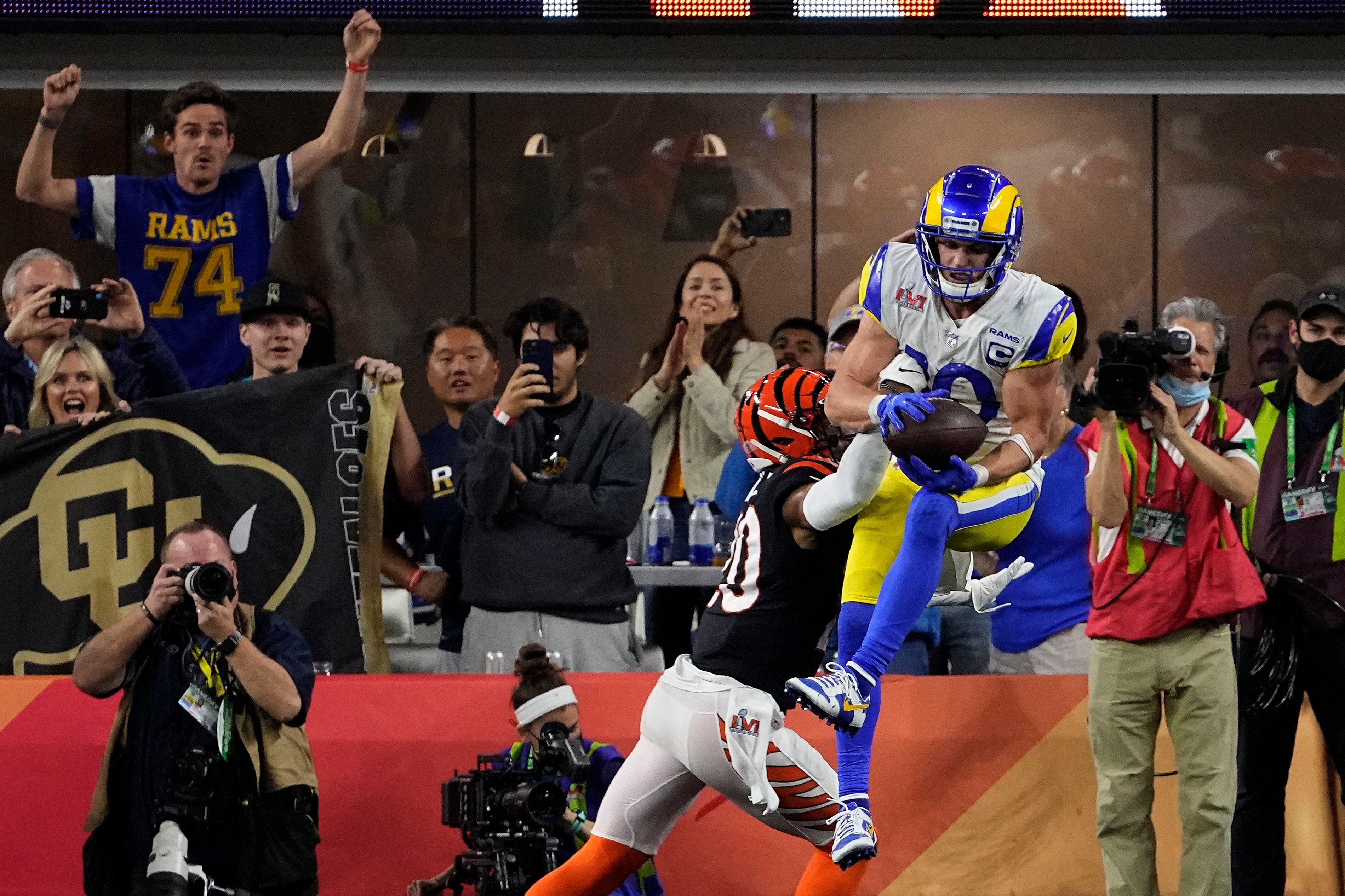 Kupp's late TD lifts Rams over Bengals 23-20 in Super Bowl