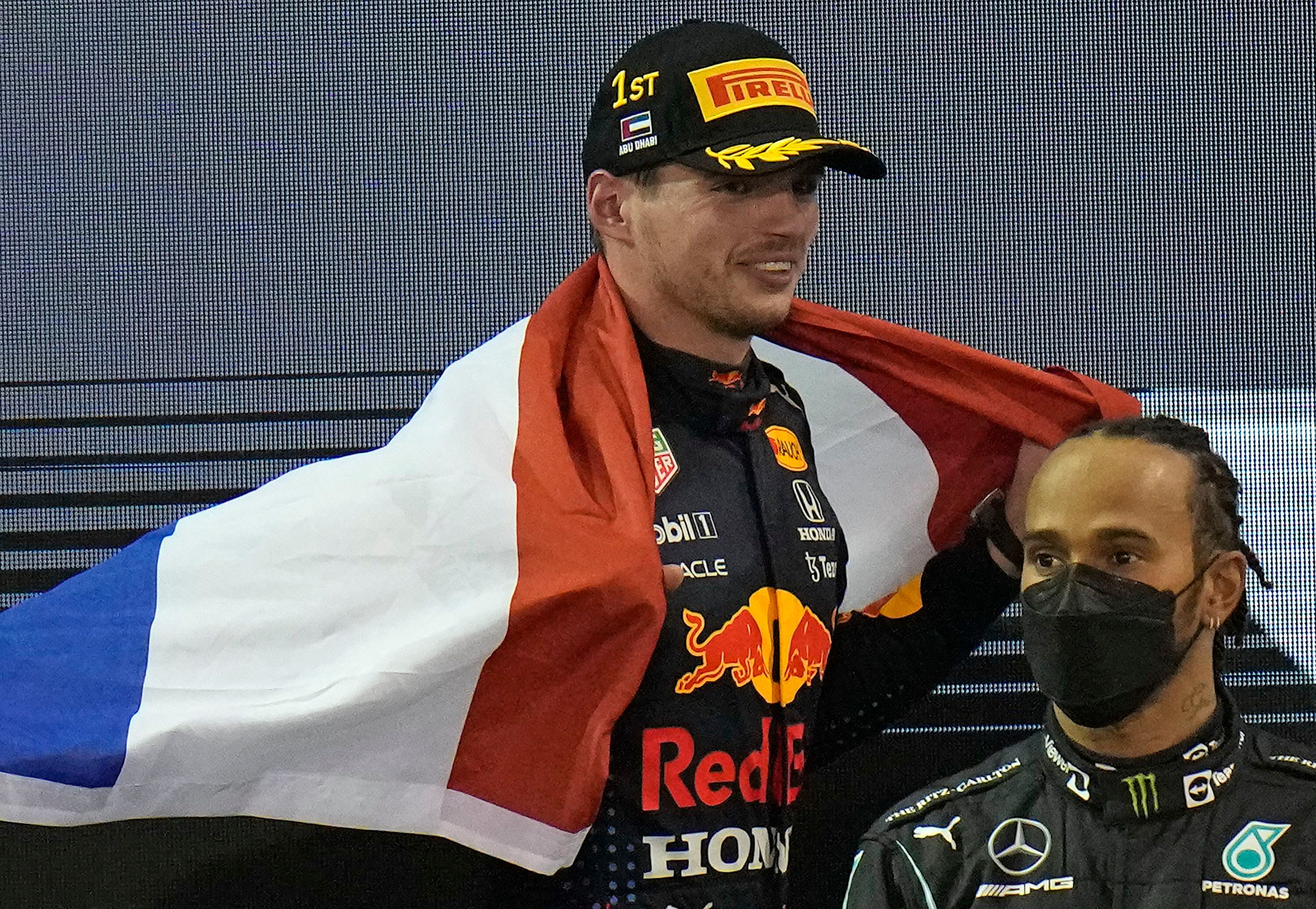 Jos Verstappen wears the world Championship shirt,#f1,#uae,#f12021,#abudhabigp,#win,#maxverstappen  