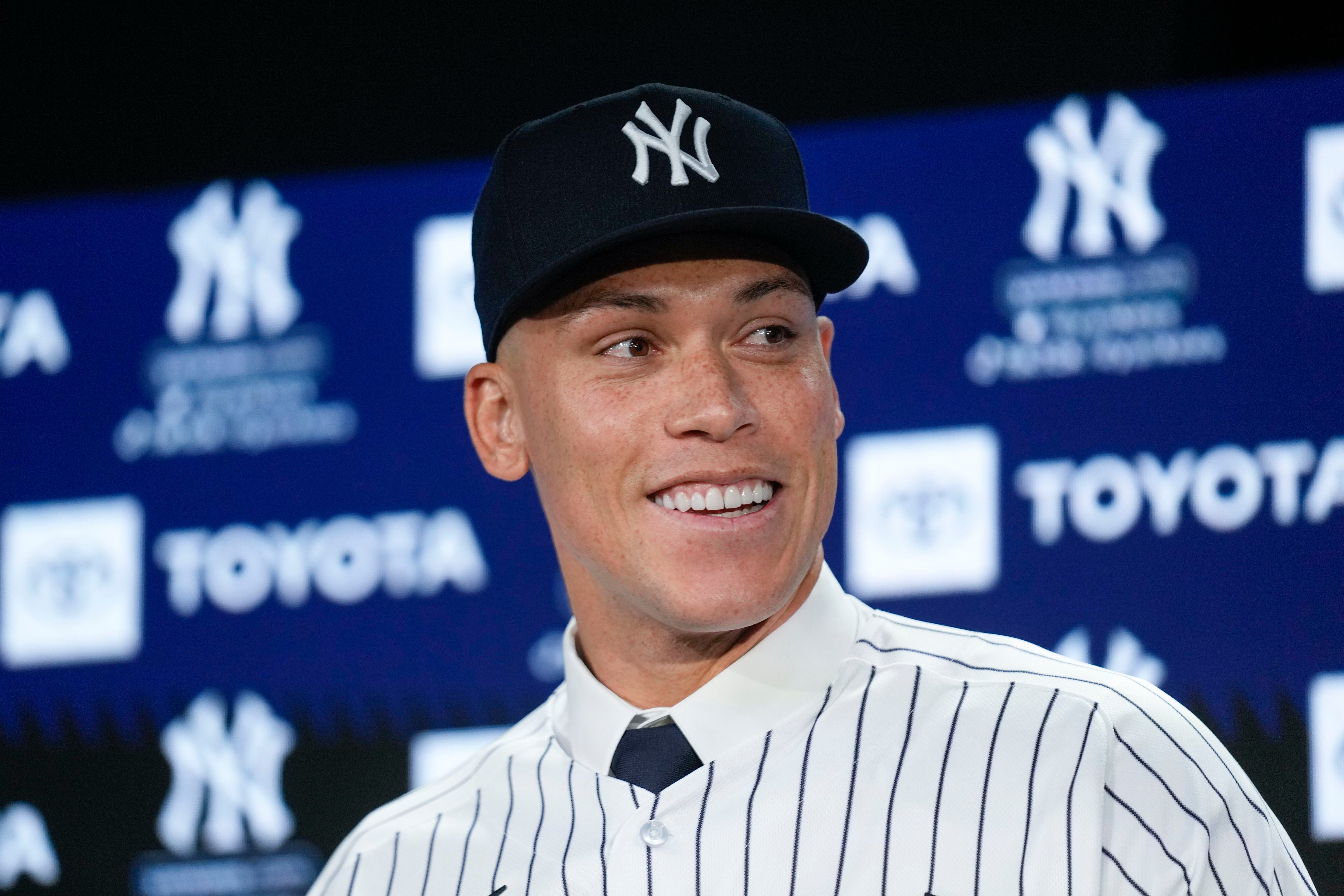 Giants' Aaron Judge free agency pitch included Steph Curry