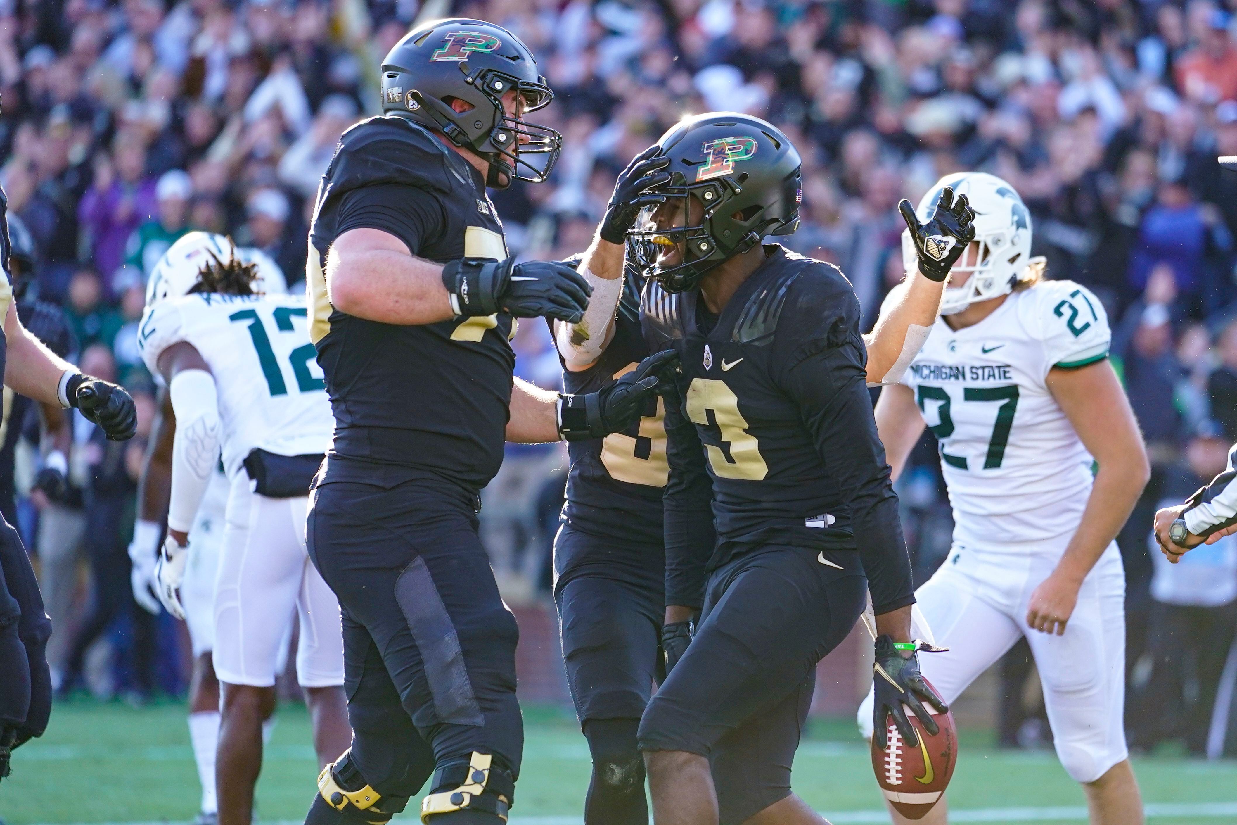 Purdue WR David Bell goes off as Boilermakers shock No. 2 Iowa