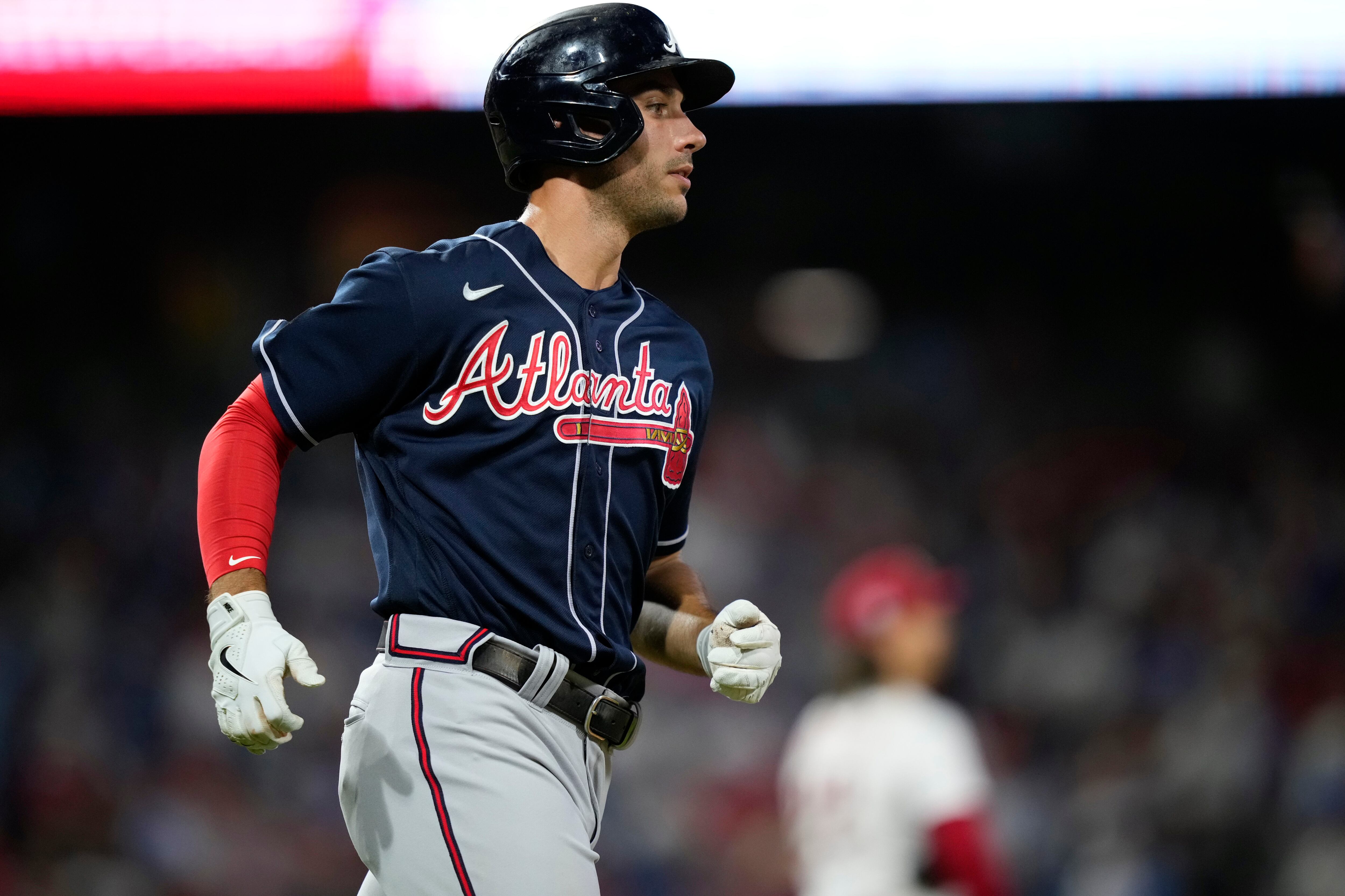 Olson ties team homer mark, Braves beat Phillies 7-6 in 10 innings to move  to brink of NL East title