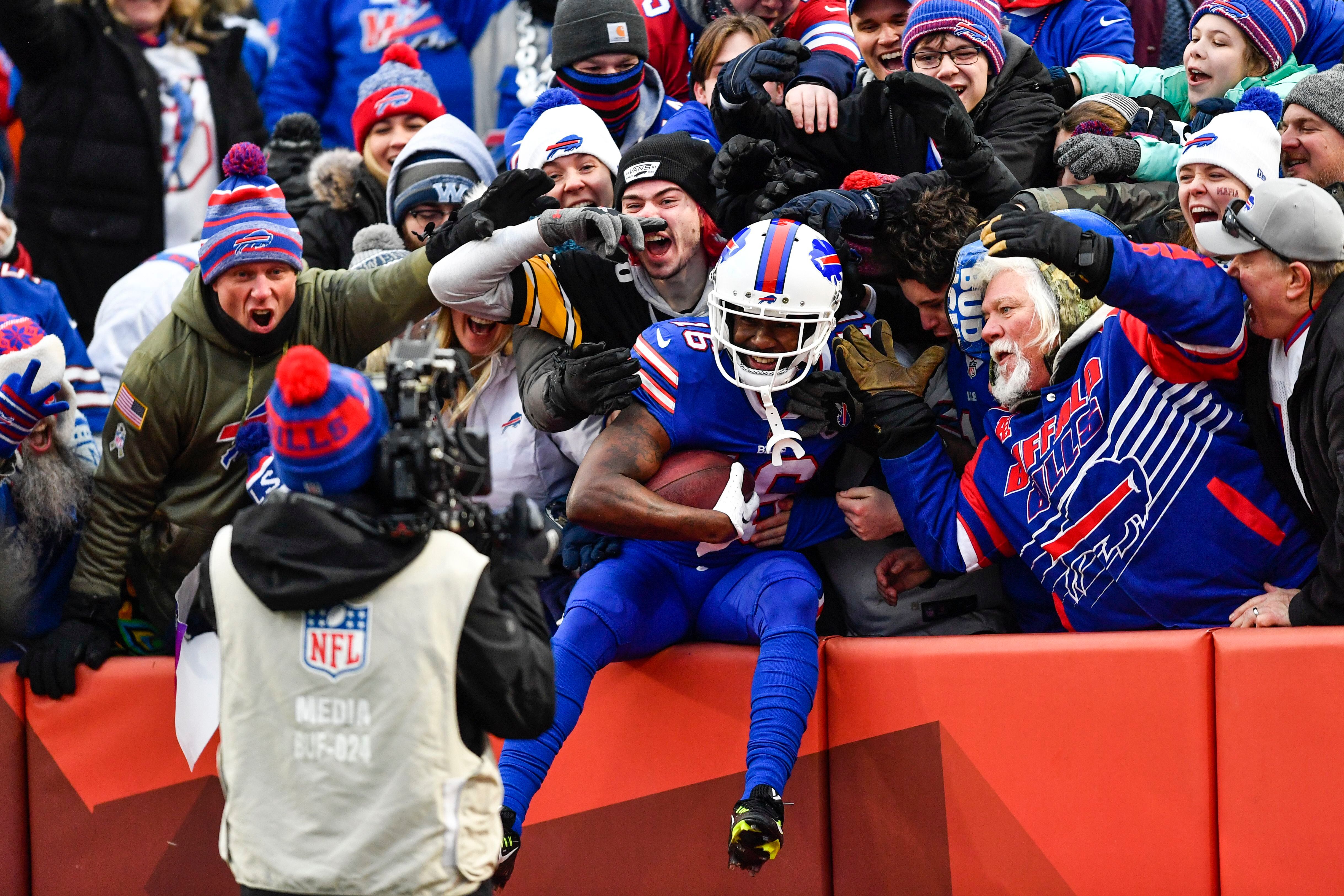 Bills end the Patriots' season with a pair of kick returns for TD by Nyheim  Hines