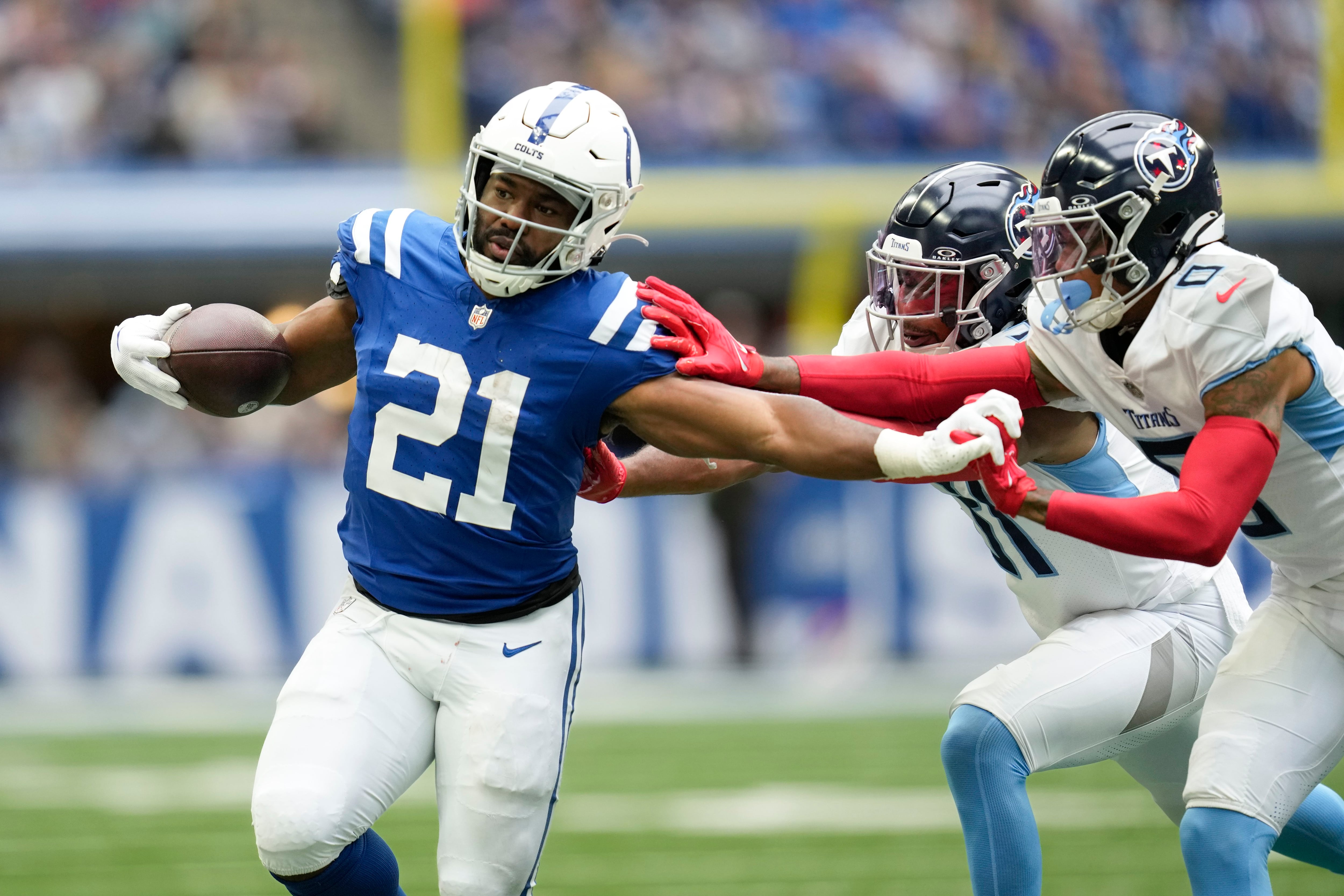 Colts' Richardson, family enjoying life in new home