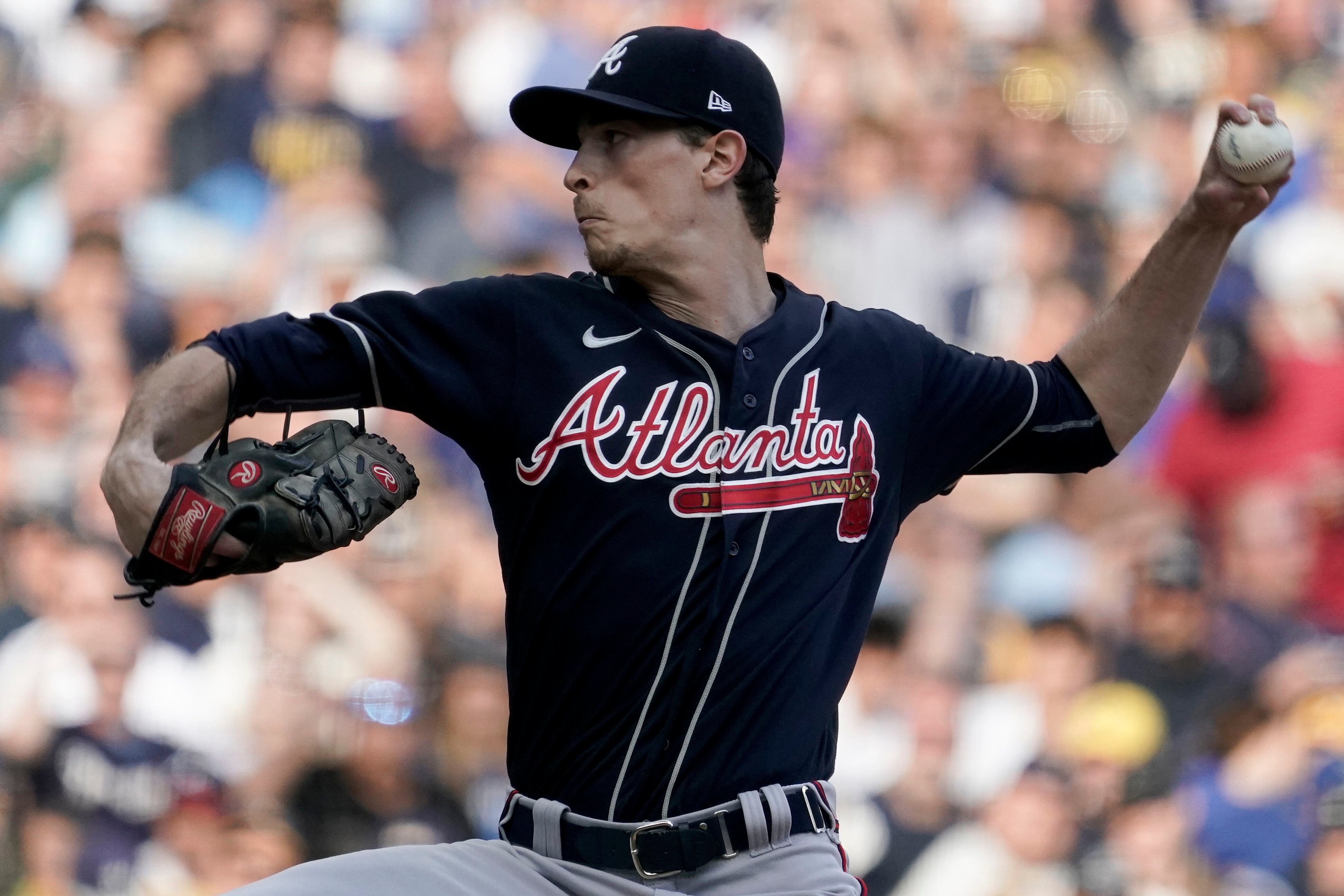 Max Fried discusses Braves' NLCS Game 1 win over Dodgers with MLB