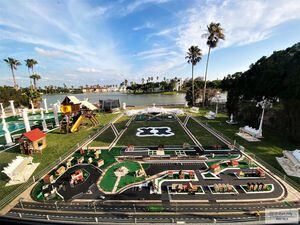 True piece of paradise': This eclectic Texas home on the market comes  equipped with its own model train display, giant marble clock