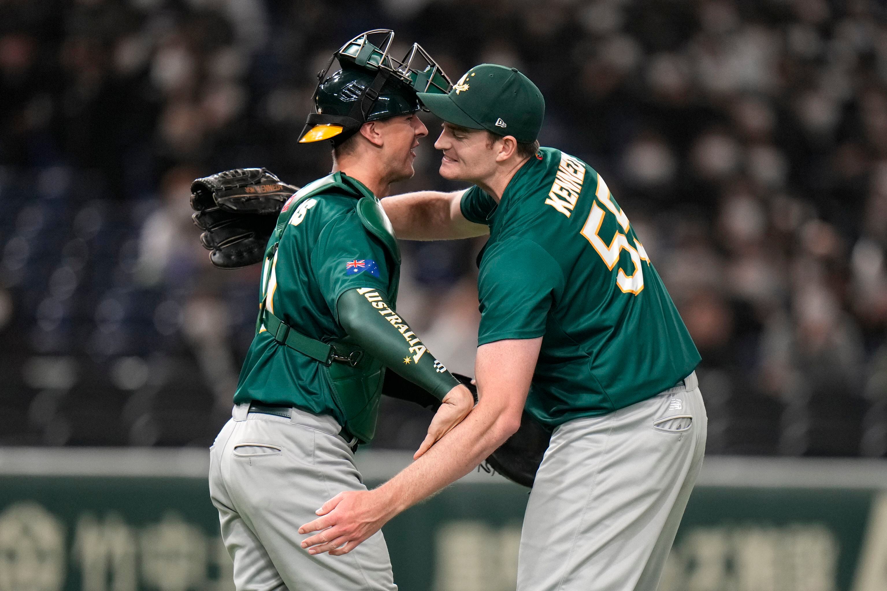 South Korea sets record with 22-2 rout of China at WBC