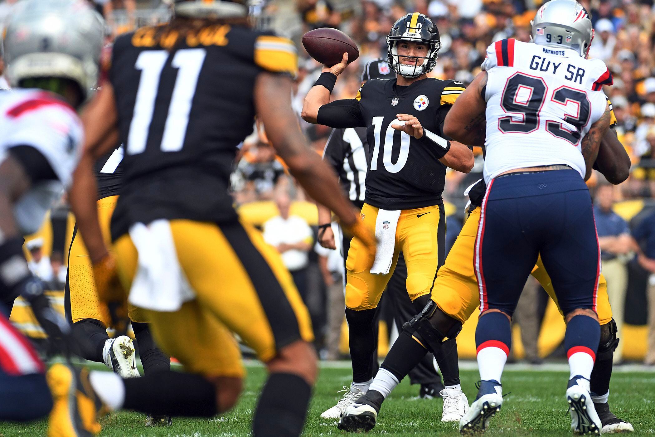 Steelers WR claims he was open '90% of the time' vs. Patriots