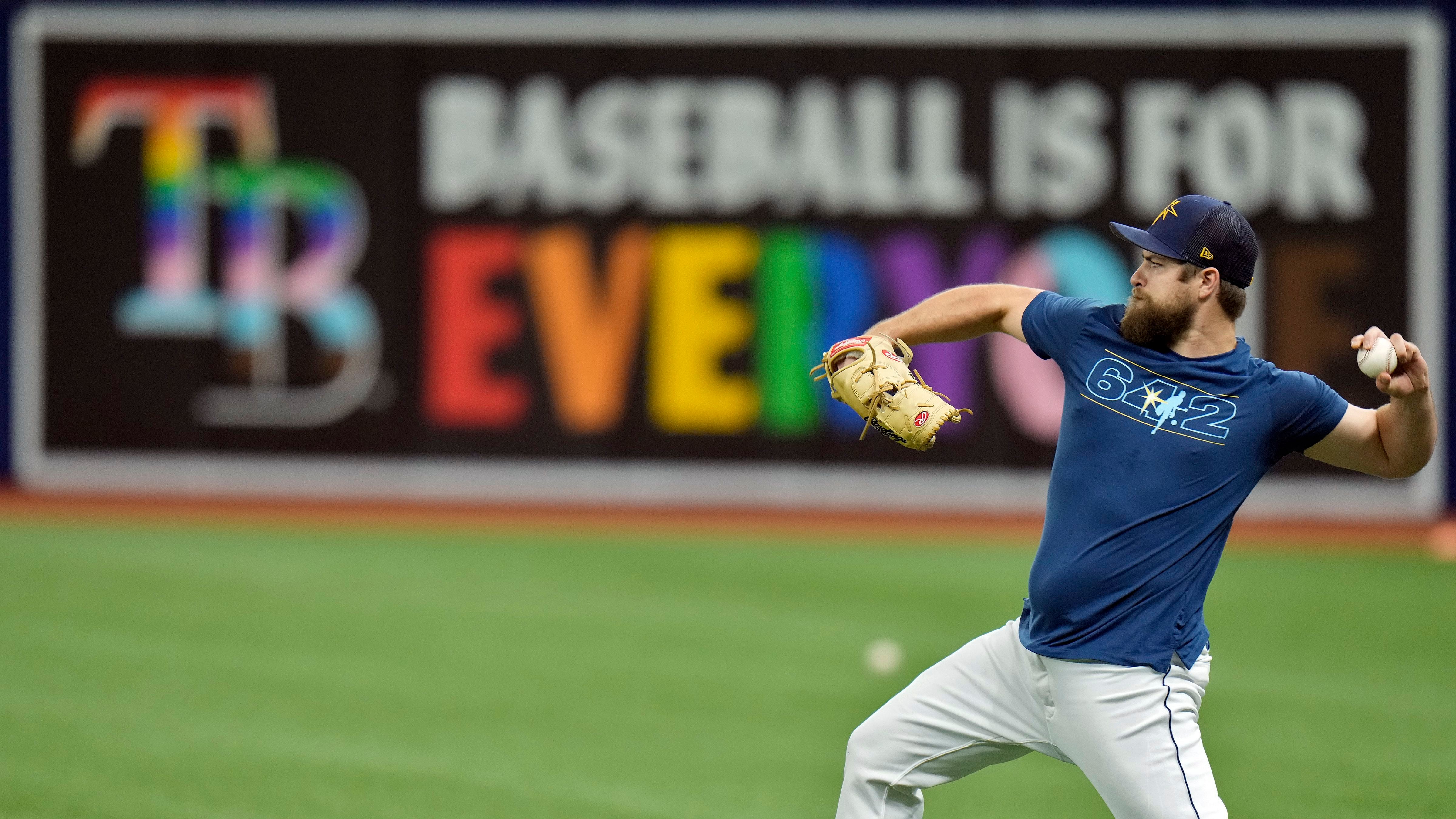 Tampa Bay Rays Players Peel Off Gay Pride Logos From Jerseys, Cite