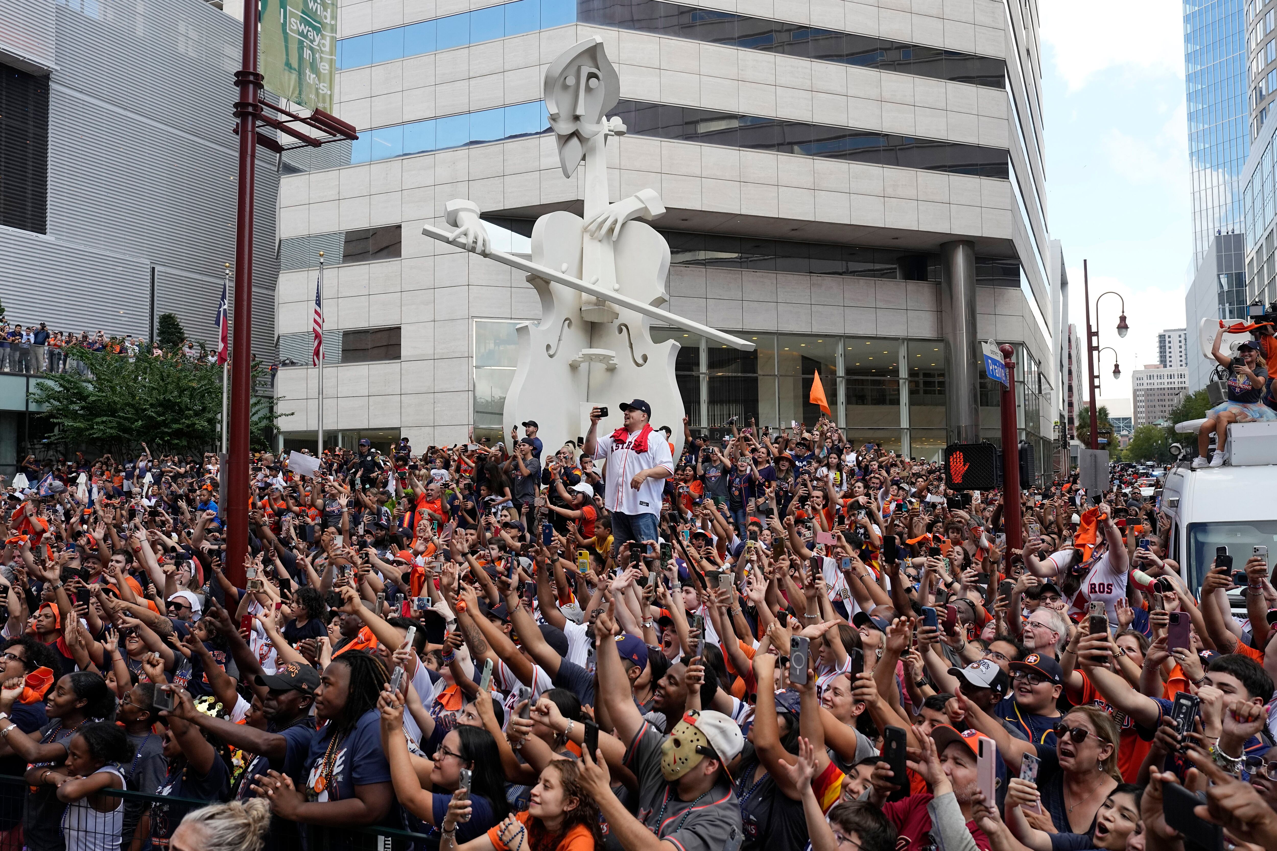 Houston Celebrates World Series Win With Parade Through Downtown