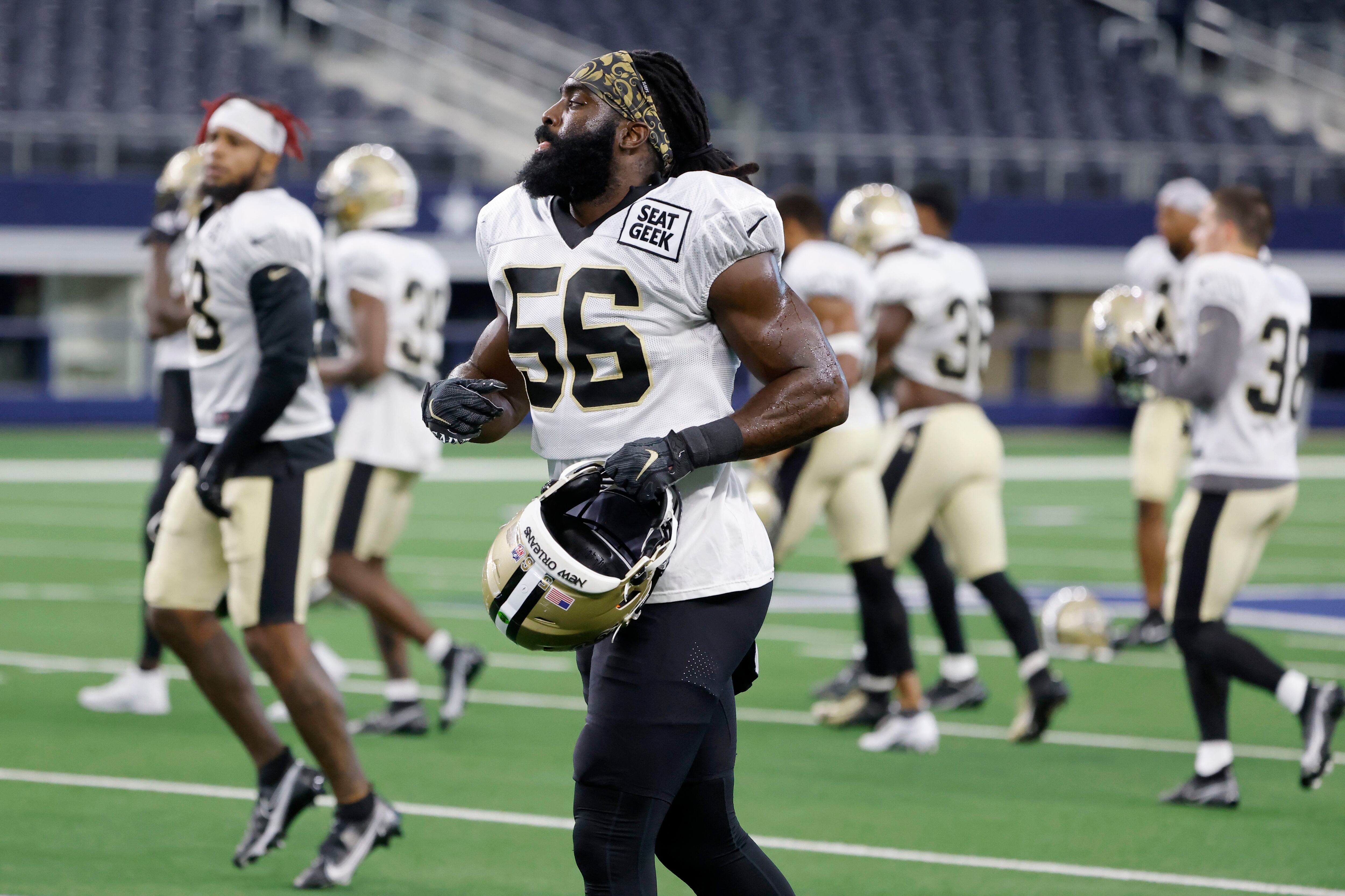 New Orleans Saints will practice 3 days at Dallas Cowboys' AT&T Stadium due  to Ida