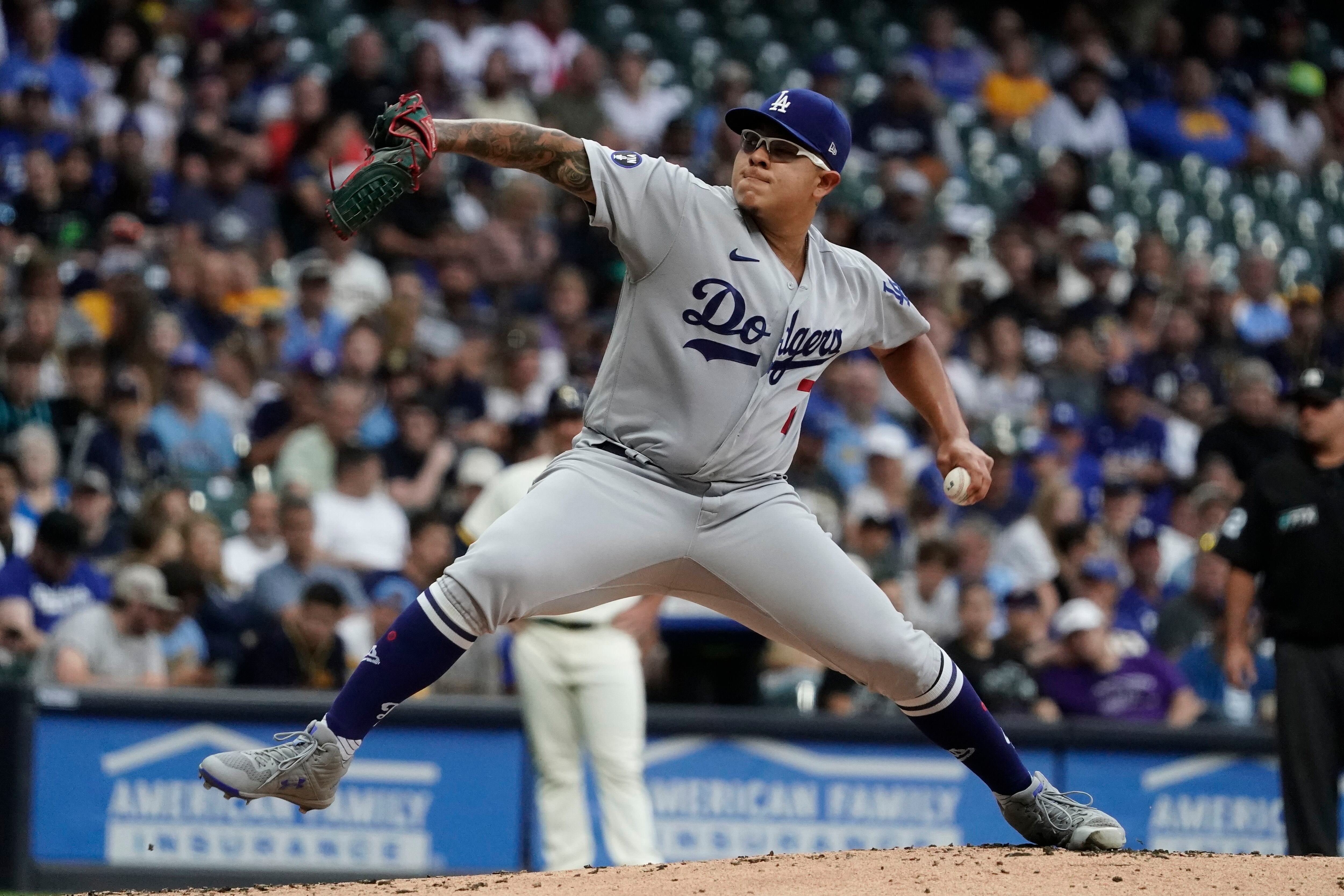 Urías, Dodgers blank Brewers 4-0, continue 2nd-half surge