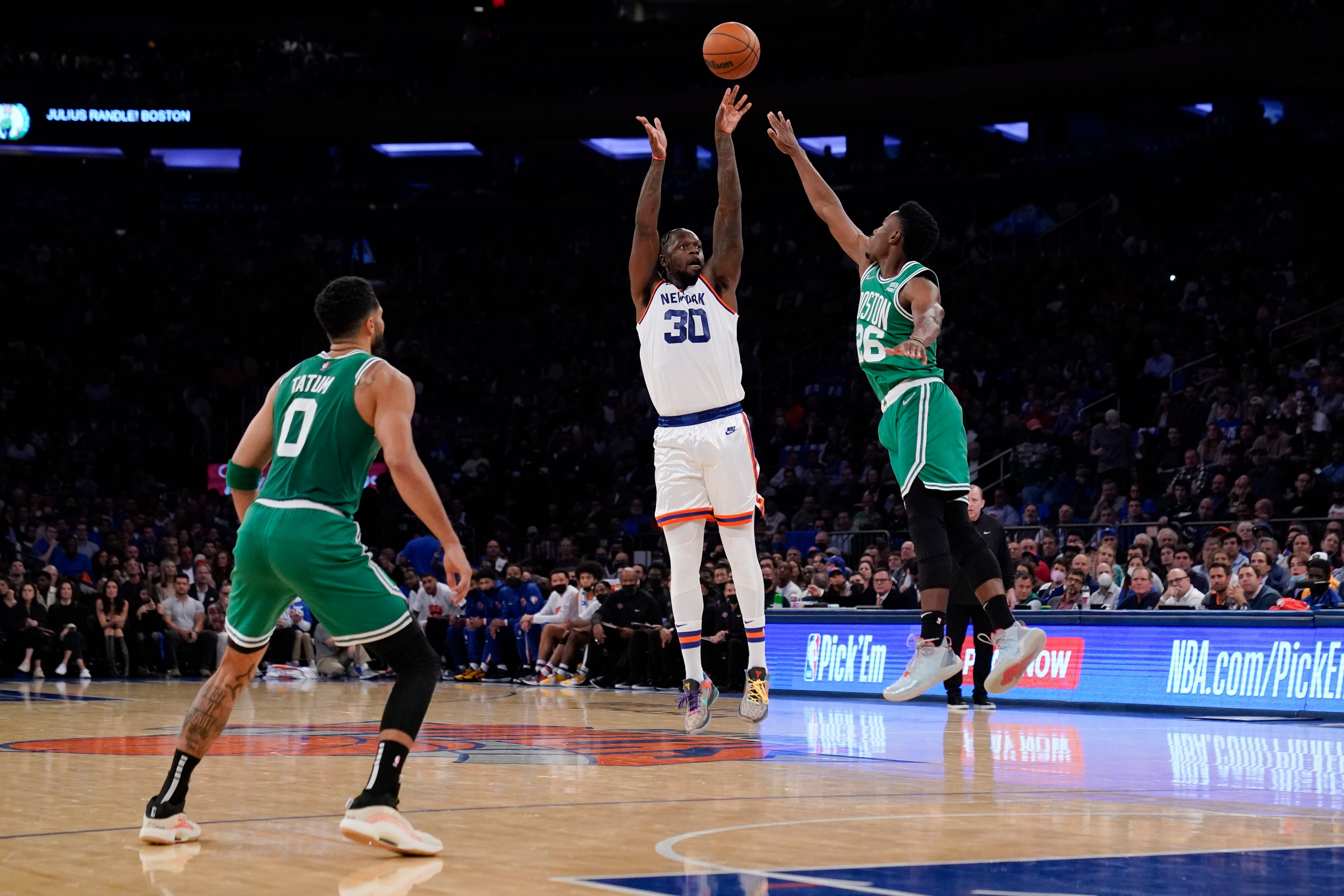 Lids Derrick Rose, Julius Randle & RJ Barrett New York Knicks