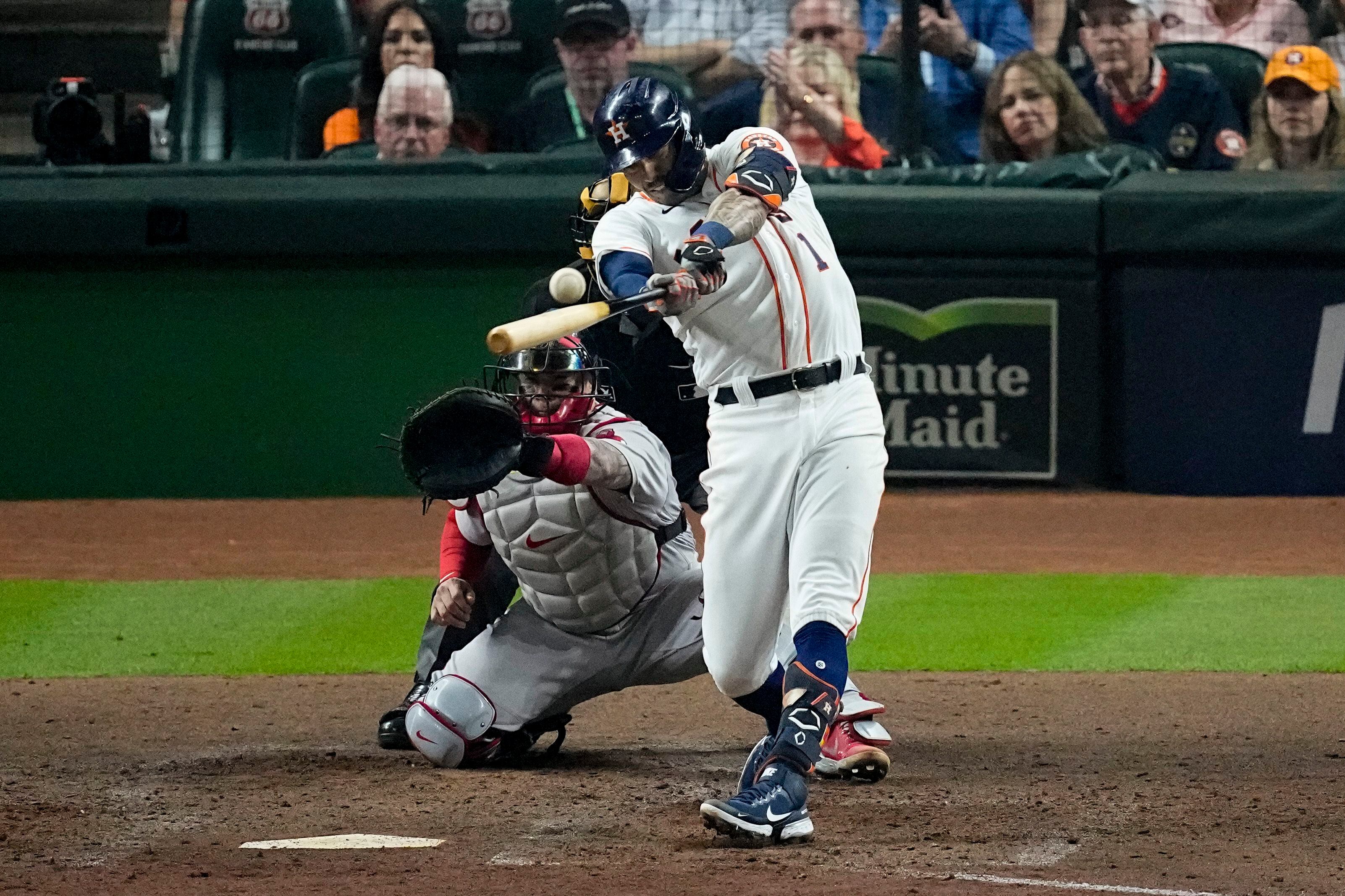 Correa's time: Late HR helps Astros top Bosox in ALCS opener