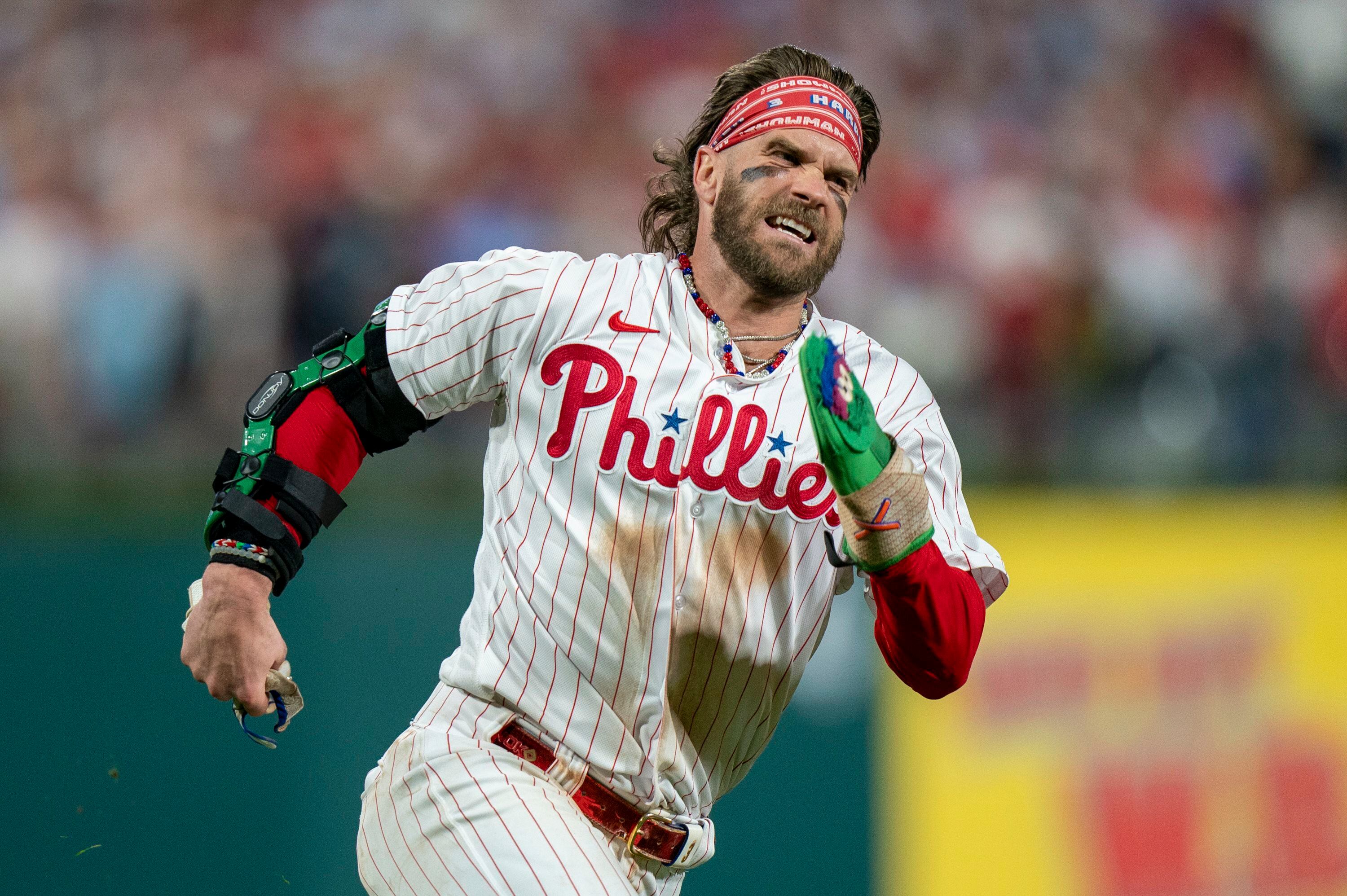 Philadelphia Phillies on X: Your first ever fan-elected designated hitter  in the NL. All-Star Bryce Harper.  / X